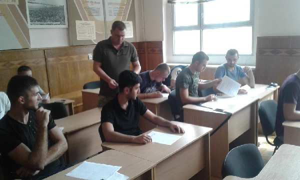 Студенты ХГАУ поступили на кафедру военной подготовки